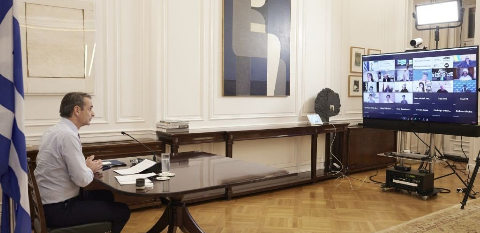 Κυρ.Μητσοτάκης: Τηλεδιάσκεψη με Σ.Μισέλ και Ευρωπαίους ηγέτες: Ανάγκη ευρωπαϊκής απάντησης για τις ανατιμήσεις στην ενέργεια