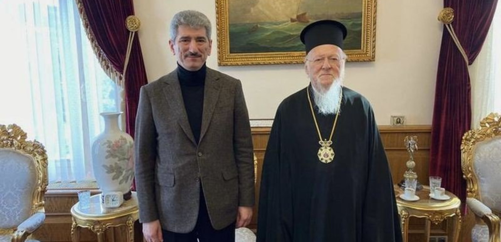 Με τον υφυπουργό Εσωτερικών της Τουρκίας συναντήθηκε ο Οικουμενικός Πατριάρχης Βαρθολομαίος