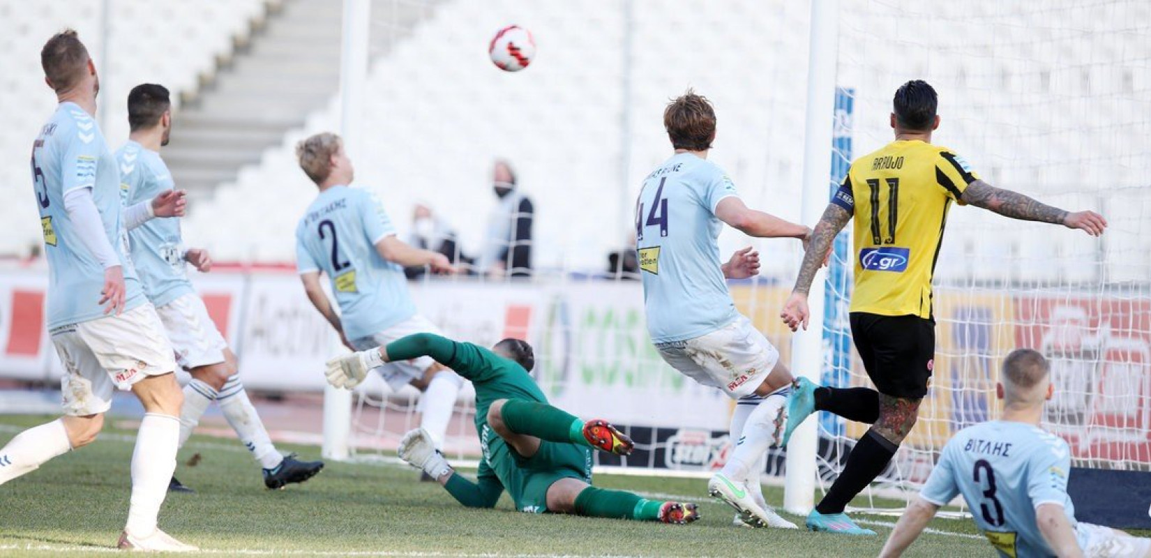 Super League: Η ΑΕΚ ξέσπασε στον Απόλλωνα Σμύρνης (βίντεο)