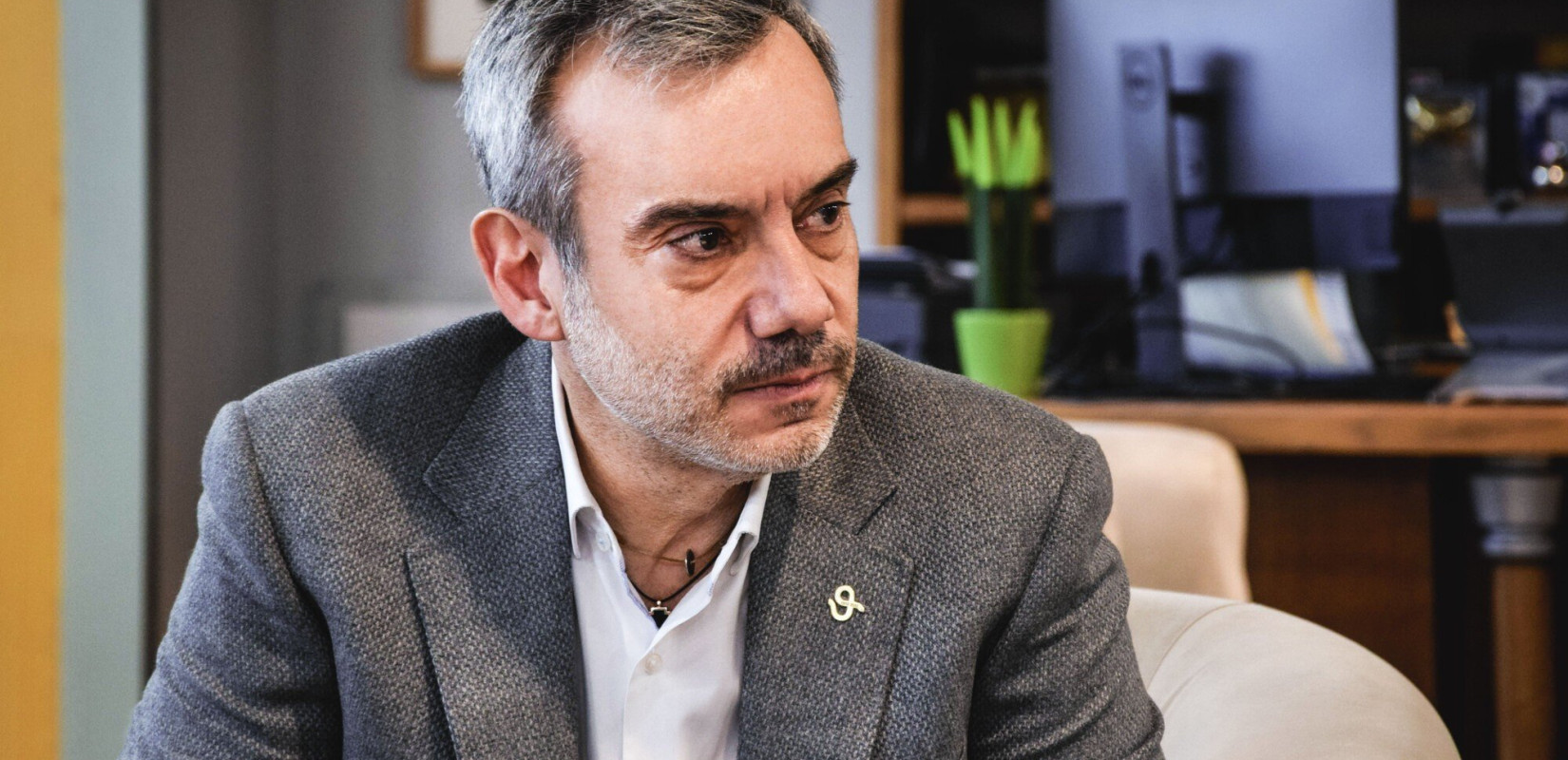 Πρωινός καφές με τον δήμαρχο Θεσσαλονίκης Κωνσταντίνο Ζέρβα