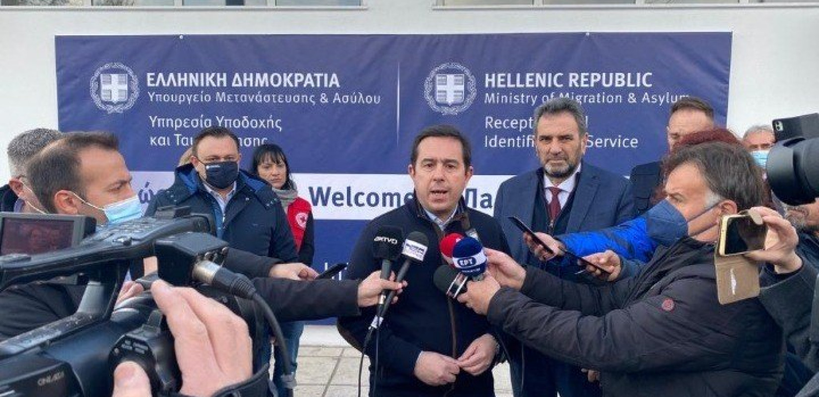 Προμαχώνας:"Ανοίξαμε την αγκαλιά μας για τους εκτοπισμένους από τον πόλεμο στην Ουκρανία" δήλωσε ο Ν. Μηταράκης