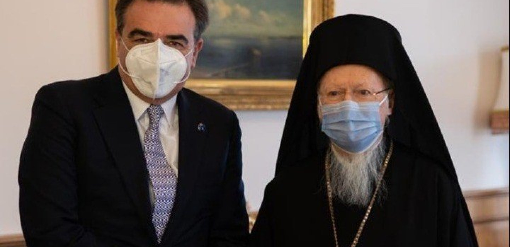 Μ. Σχοινάς: Ο Οικουμενικός Πατριάρχης είναι ζωντανό σύμβολο των αξιών της ενωμένης Ευρώπης
