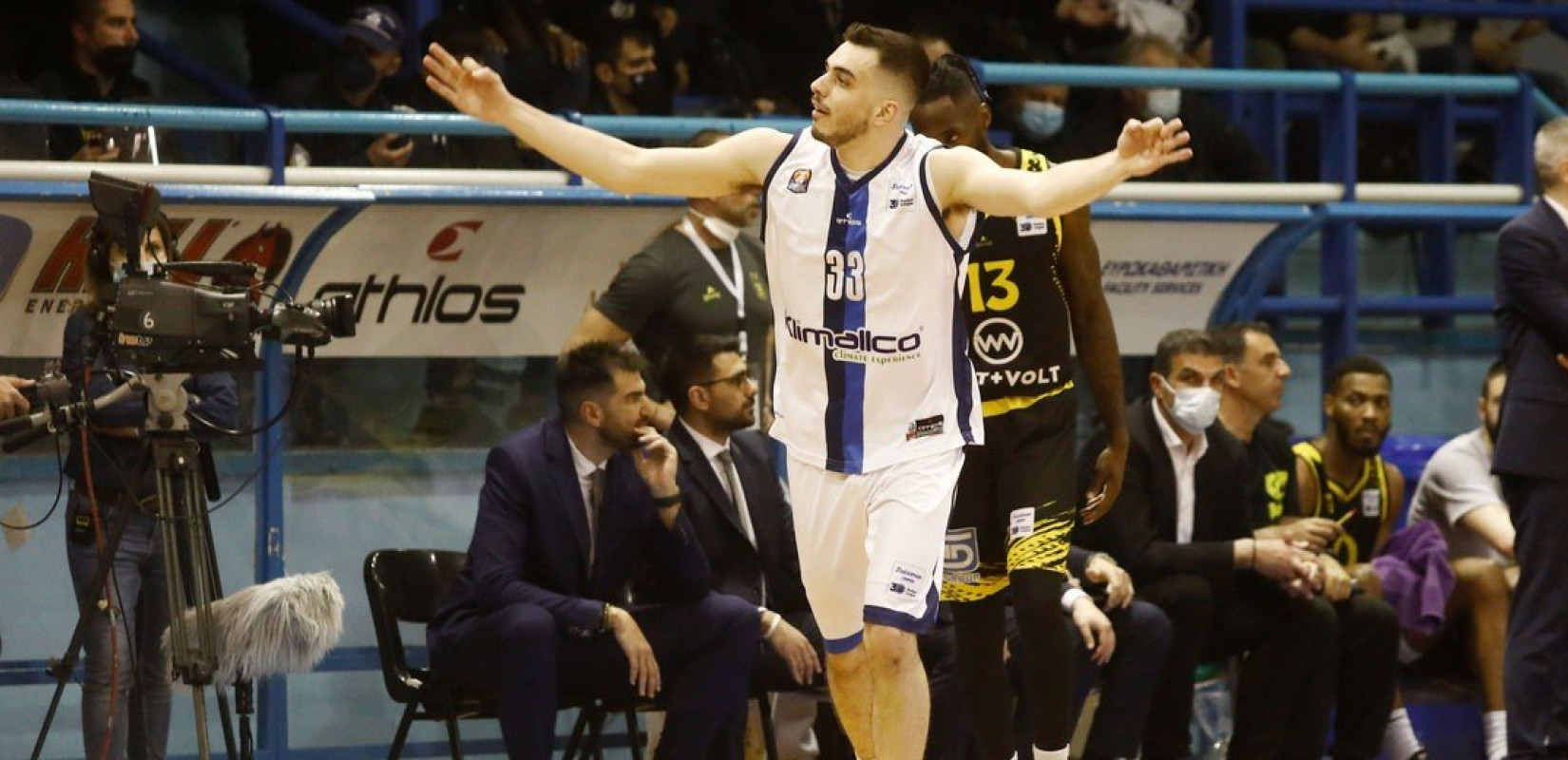 Μπάσκετ: Μεγάλη νίκη του Ηρακλή επί του Άρη σε τρομερό ντέρμπι στο Ιβανώφειο (βίντεο)