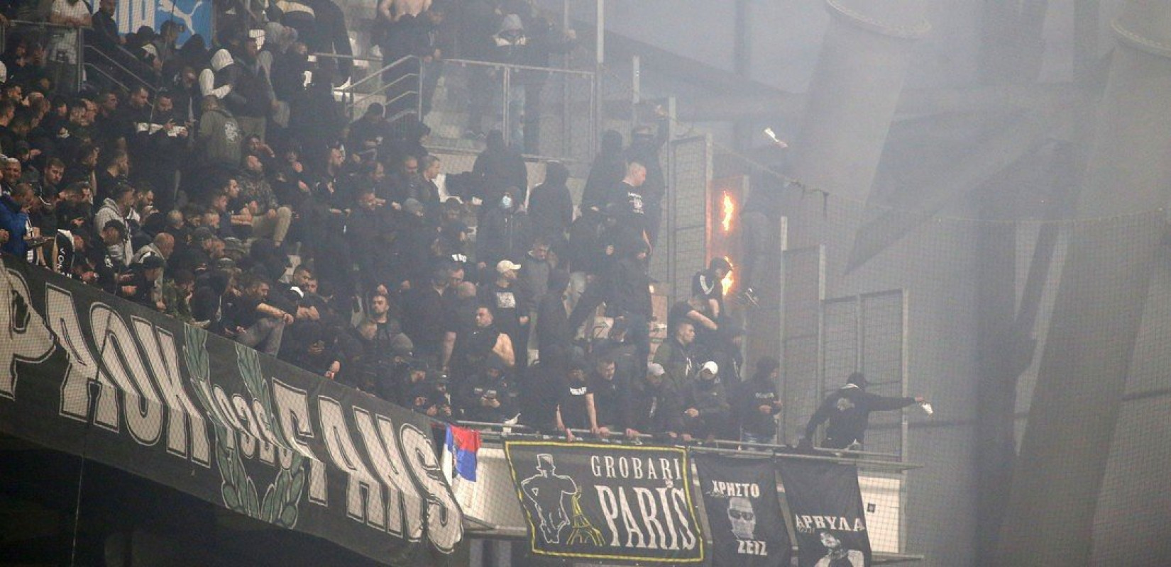 Ο ΠΑΟΚ δεν κινδυνεύει με τιμωρία της έδρας του για τα επεισόδια με τη Μαρσέιγ