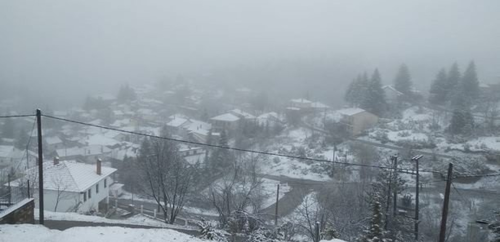 Και ο καιρός τρελάθηκε - Νέος χιονιάς στα ορεινά (φωτογραφίες, βίντεο)