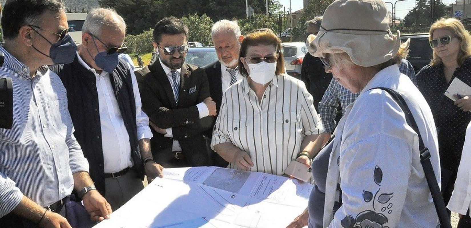 Καβάλα: Αυτοψία Λίνας Μενδώνη στον αρχαιολογικό χώρο των Φιλίππων