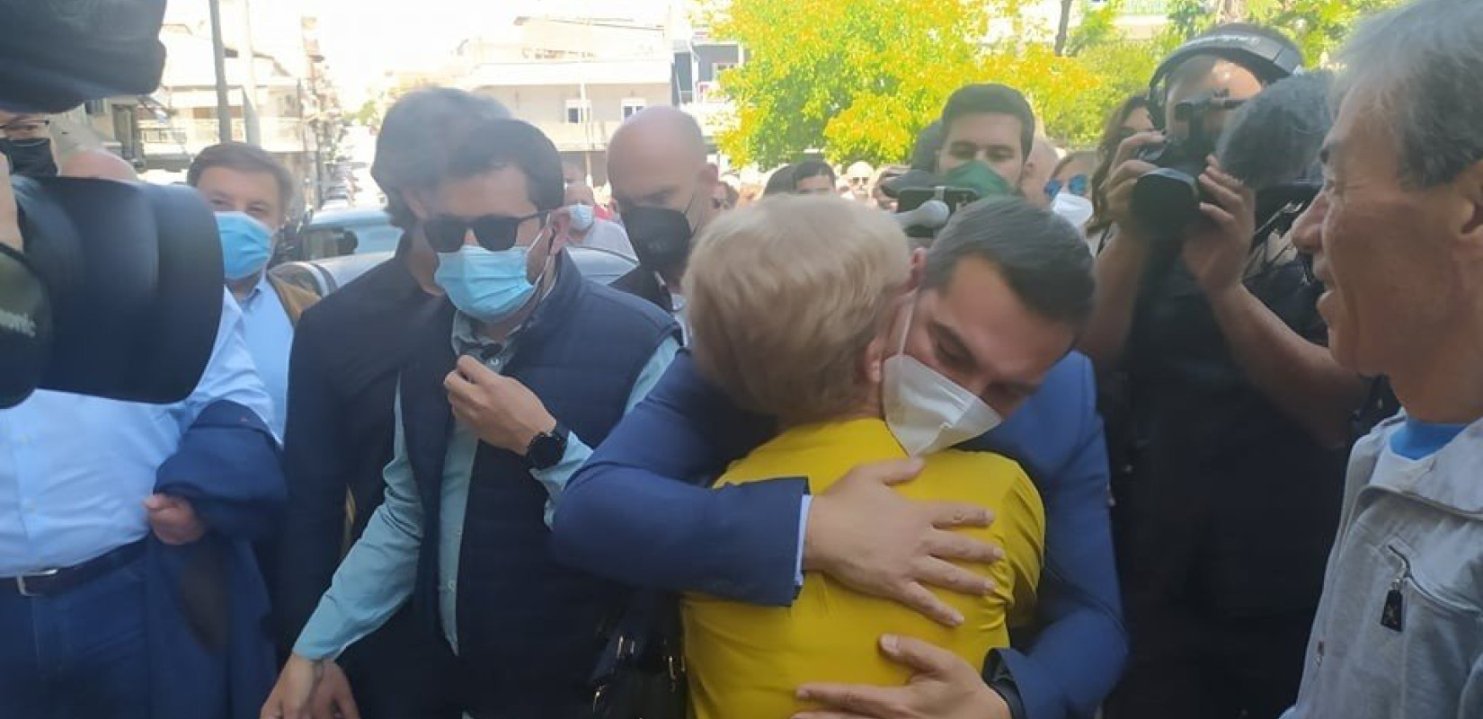 Θερμή υποδοχή για τον Αλέξη Τσίπρα στην Πολίχνη - «Επίθεση» στην κυβέρνηση για... καθημερινότητα  survivor (βίντεο, φωτ.)