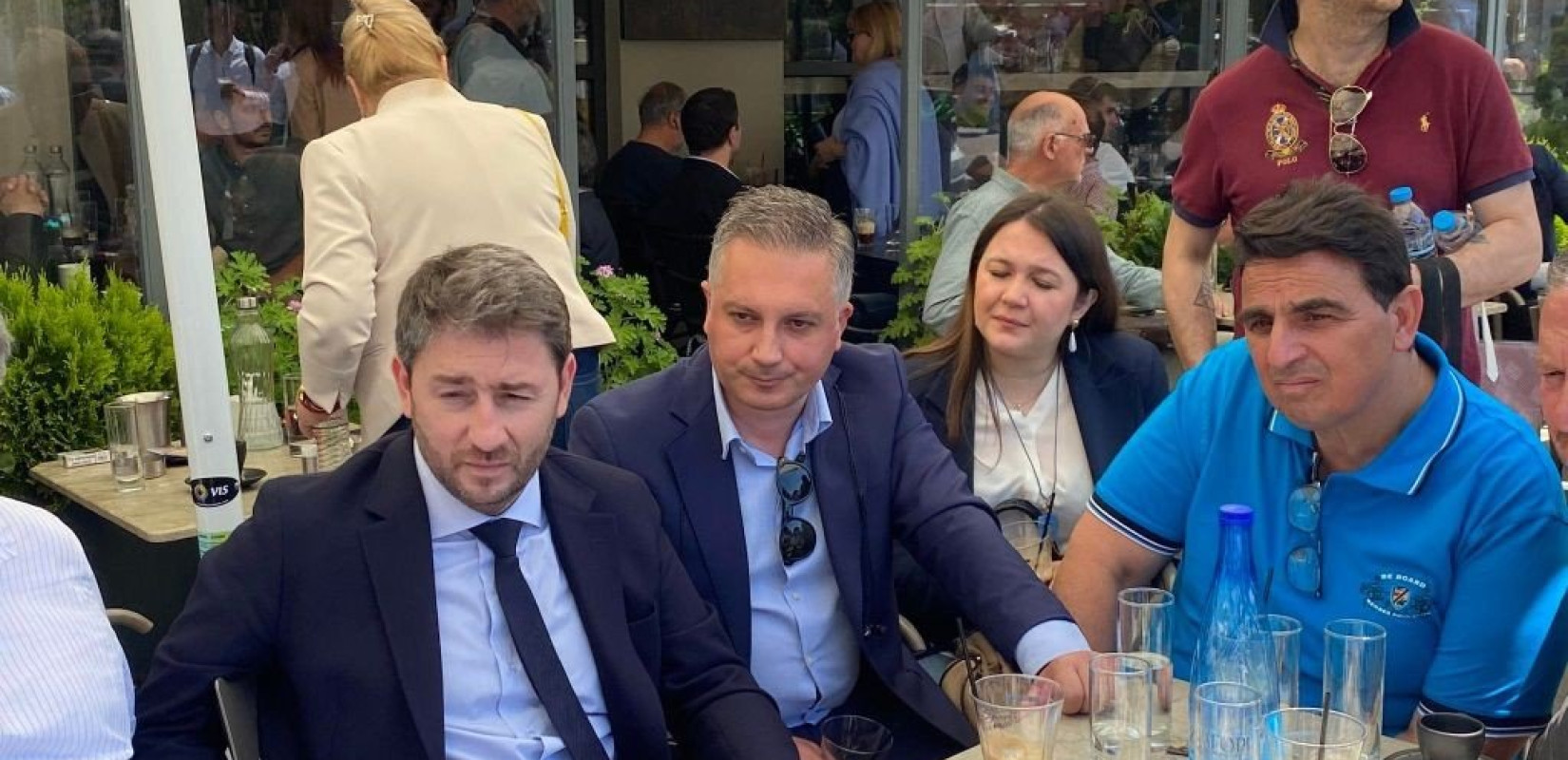 Ο  καφές του Ανδρουλάκη στην Καλαμαριά