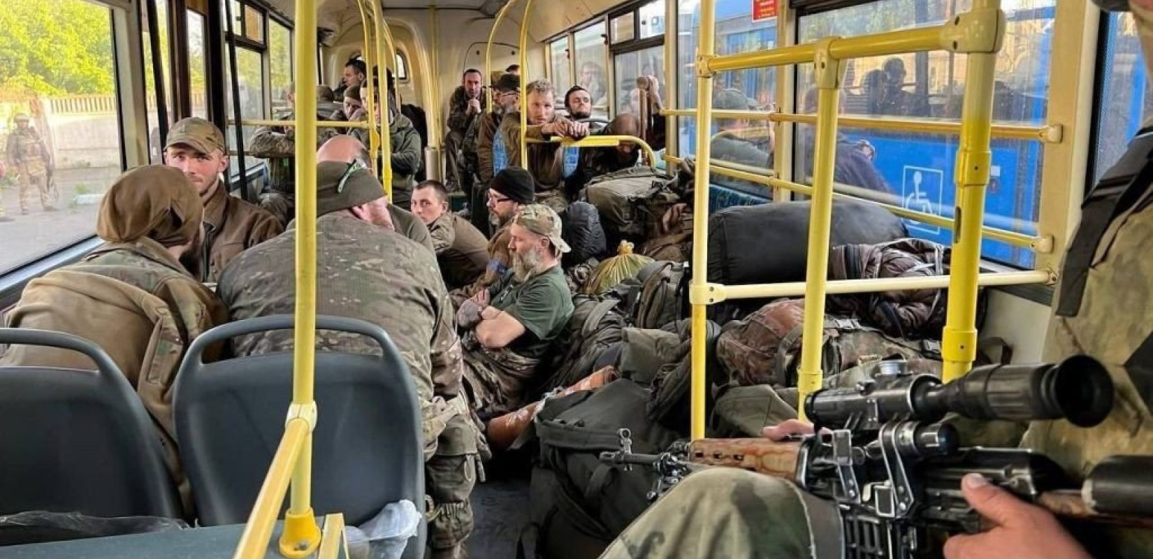 Ρωσία: Πολυετείς ποινές σε μέλη του Τάγματος Αζόφ που υπερασπίστηκαν τη Μαριούπολη