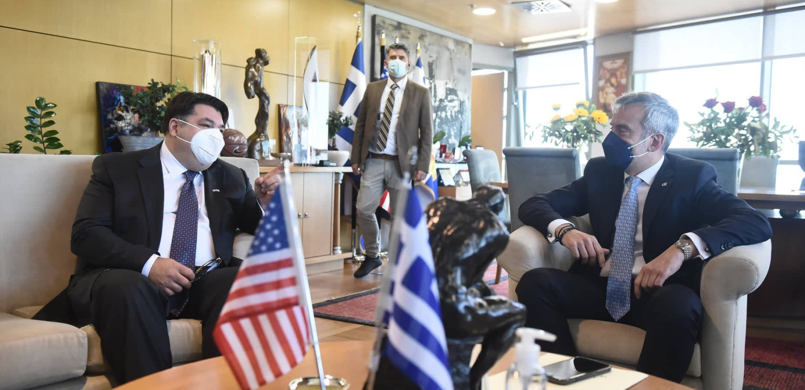 Το ζήτημα της αναγνώρισης της Γενοκτονίας του Ποντιακού Ελληνισμού έθεσε ο Κωνσταντίνος Ζέρβας στον Πρέσβη των ΗΠΑ