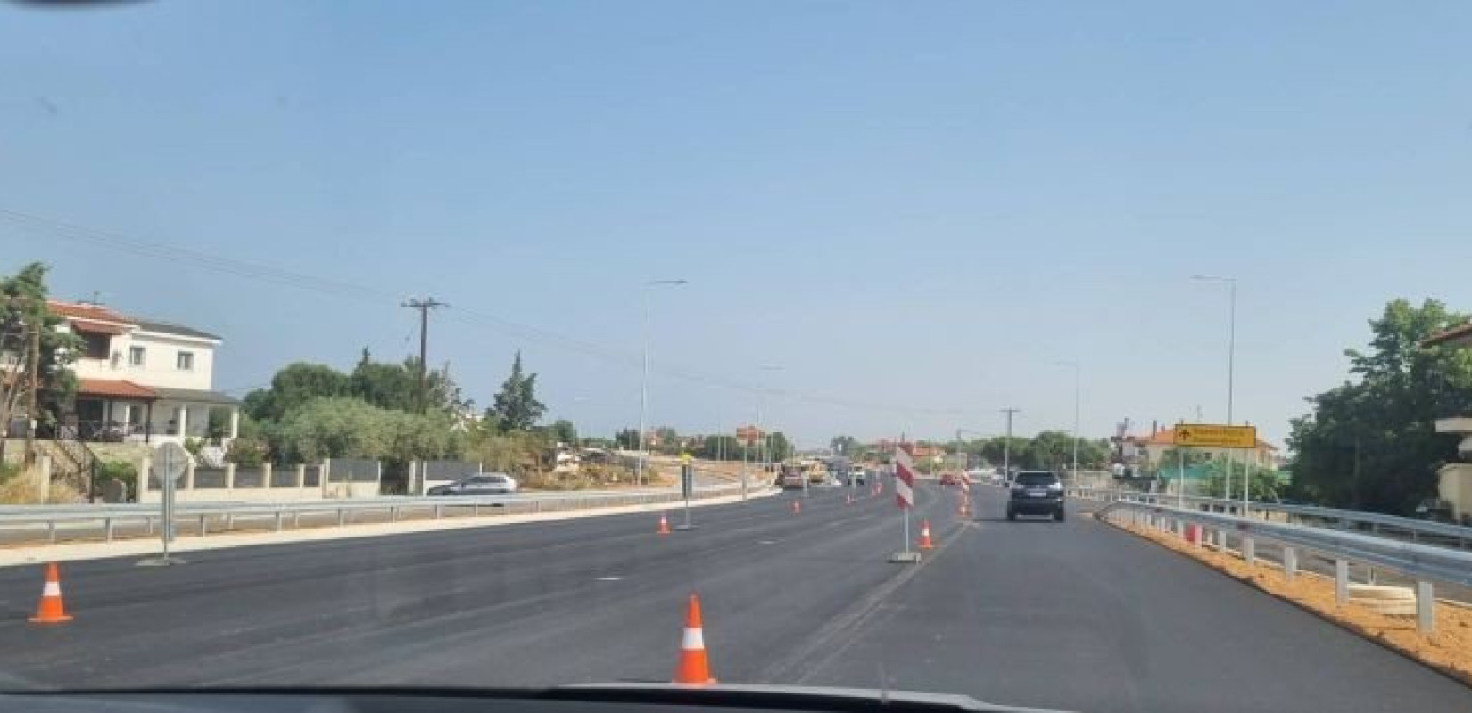 Στην τελική ευθεία η ολοκλήρωση του "ορφανού χιλιόμετρου" στη Ν. Ποτίδαια (βίντεο, φωτ.)