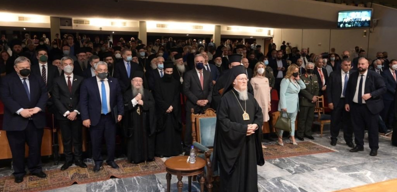 Πρύτανης ΑΠΘ: Ο Βαρθολομαίος διακονεί εδώ και 30 χρόνια ανά την οικουμένη τον άνθρωπο και την κοινωνία (φωτ.)