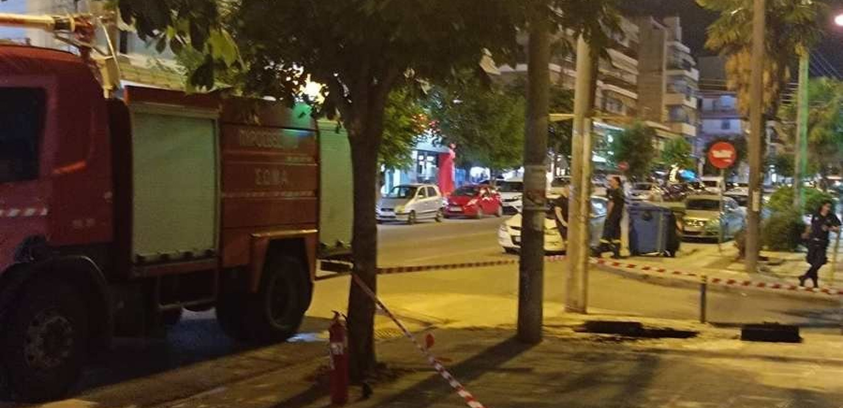 Καλαμαριά: Μπλακ άουτ από φωτιά σε υπόγεια καλώδια της ΔΕΗ (φωτ.)