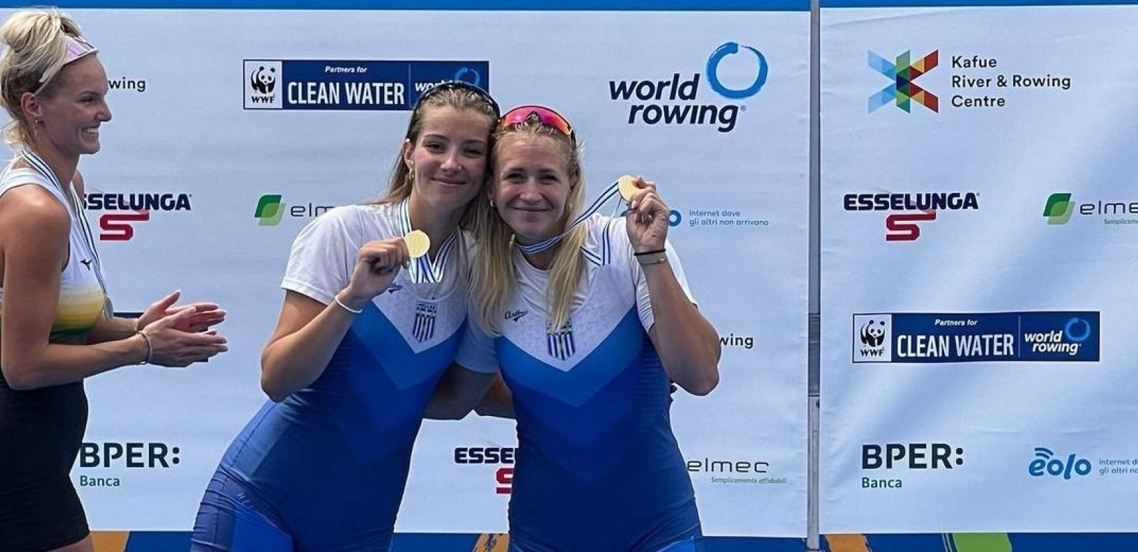 Κωπηλασία: Παγκόσμιες πρωταθλήτριες στην κατηγορία Κ23 οι Μπούρμπου και Φράγκου (βίντεο)