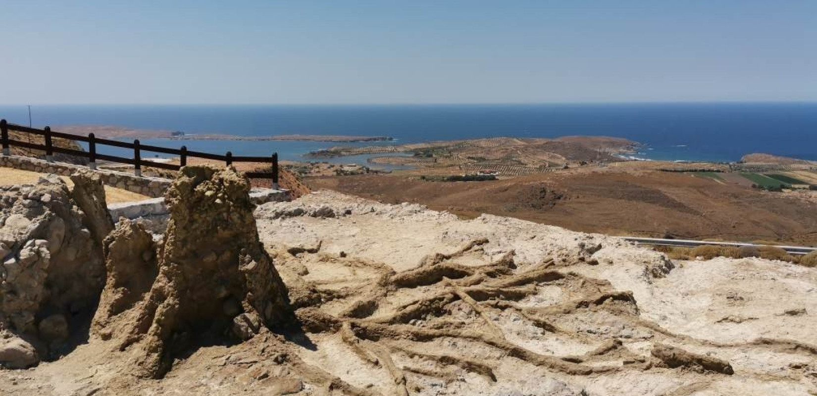 Το νέο πάρκο απολιθωμάτων στα δυτικά της Λέσβου (φωτ.)