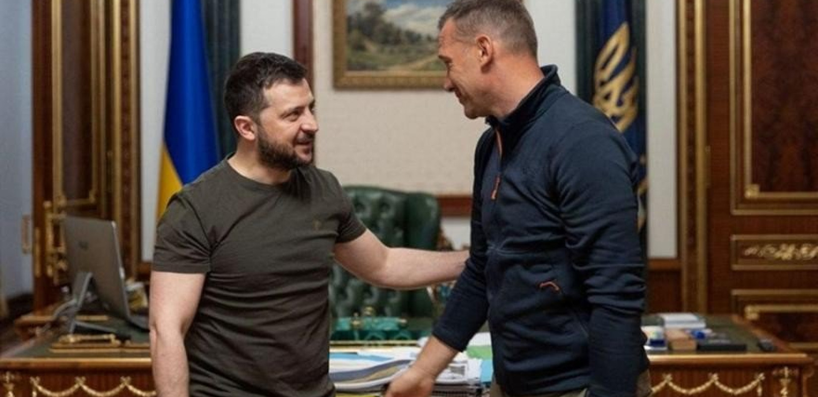 Ο Ζελένσκι τίμησε τον Σεβτσένκο για την προσφορά του στην Ουκρανία (βίντεο)