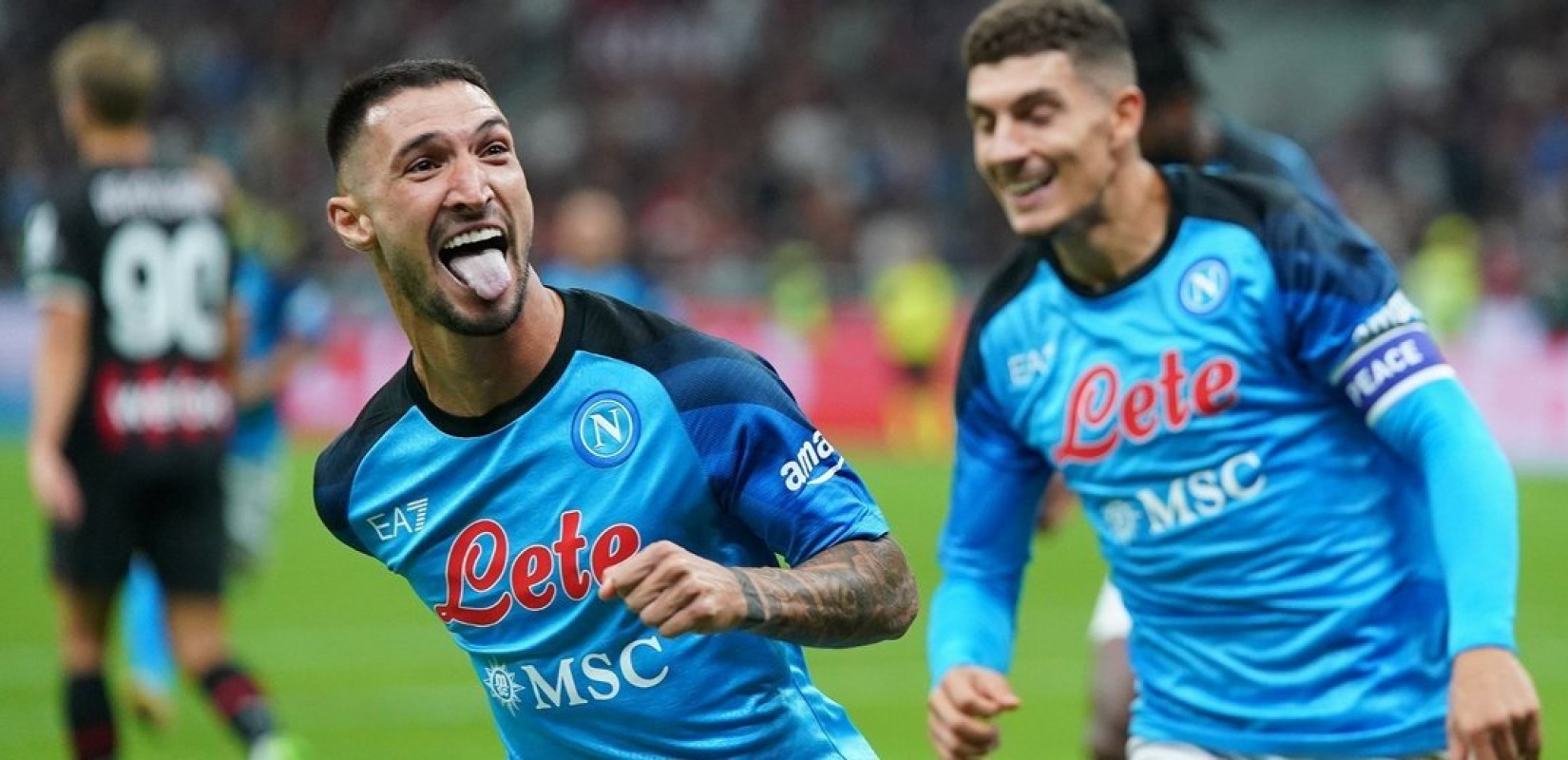 Ιταλία: Τεράστιο διπλό της Νάπολι στο Μιλάνο (βίντεο)