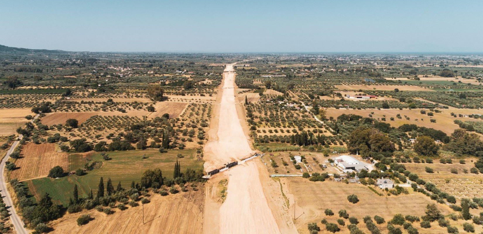 Το 2025 θα είναι το νέο έτοιμο το τμήμα της Ολυμπίας Οδού Πάτρα-Πύργος