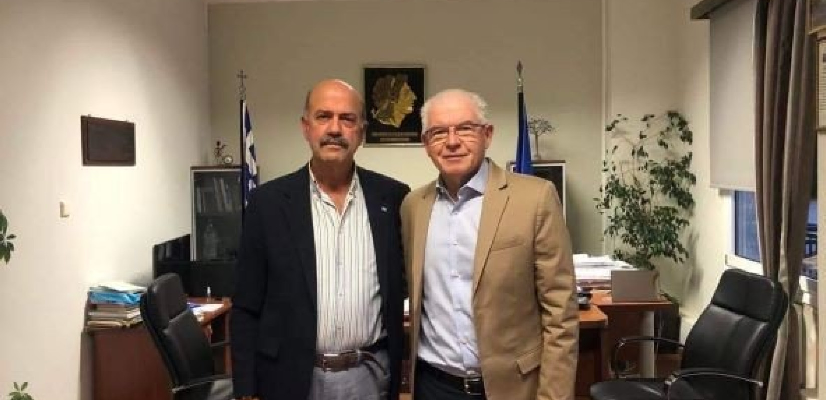 Δήμος Πύδνας-Κολινδρού: Ο πρόεδρος του ΕΛΓΑ ενημερώθηκε για τις ζημιές στις ρυζοκαλλιέργειες