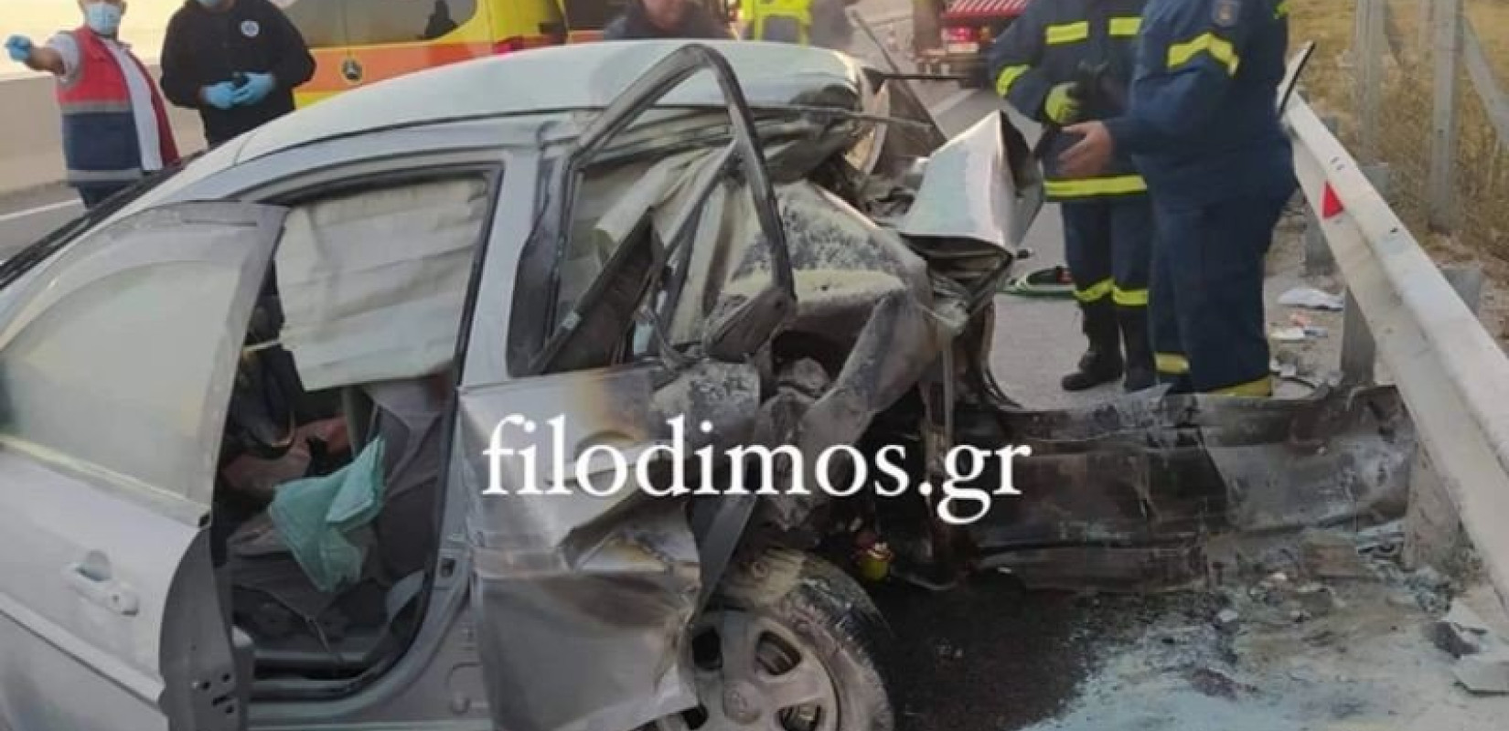 Σοκαριστικό τροχαίο δυστύχημα με δύο νεκρούς στο ύψος της Ακράτας - Κάηκαν μέσα στο αυτοκίνητο (βίντεο, φωτ.) Σοκαριστικό τροχαίο δυστύχημα με δύο νεκρούς στο ύψος της Ακράτας - Κάηκαν μέσα στο αυτοκίνητο (βίντεο, φωτ.)