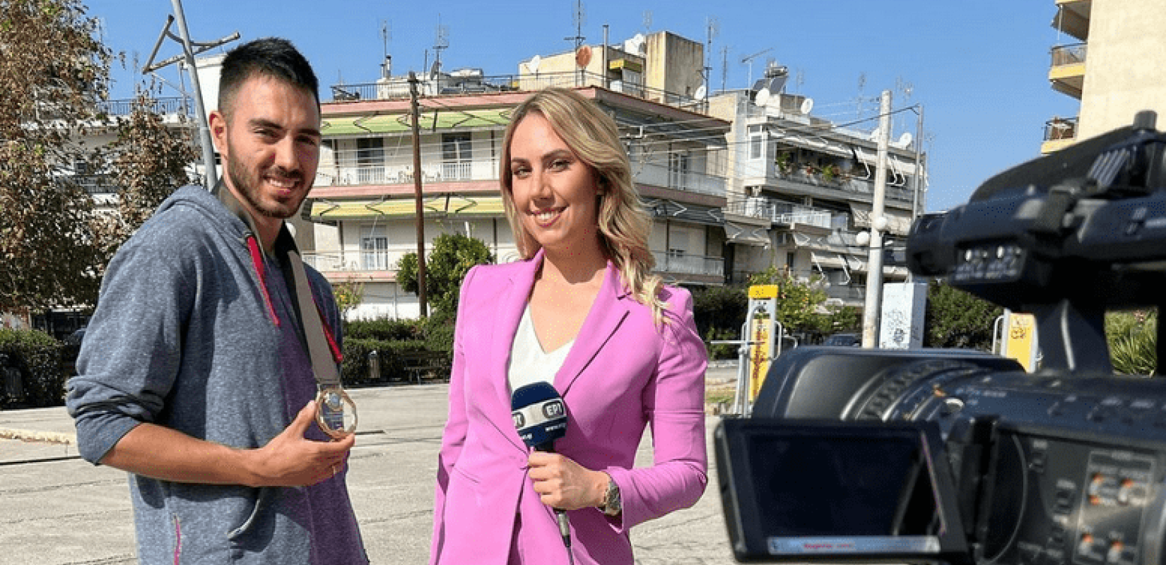 Έλενα Χατζηλιάδου: Από το τατάμι στα τηλεοπτικά στούντιο (βίντεο)