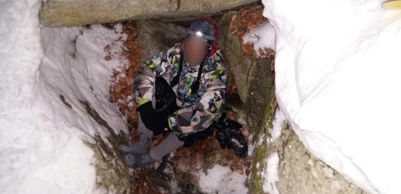 Τα φωτογραφικά ντοκουμέντα από τη διάσωση του σκιέρ στο Ελατοχώρι Πιερίας 