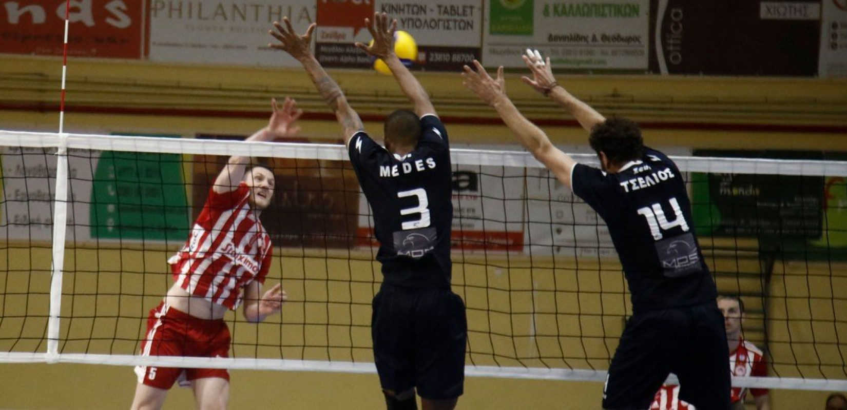 Βόλεϊ: Πέρασε νικηφόρα από την Σκύδρα ο Ολυμπιακός (βίντεο)