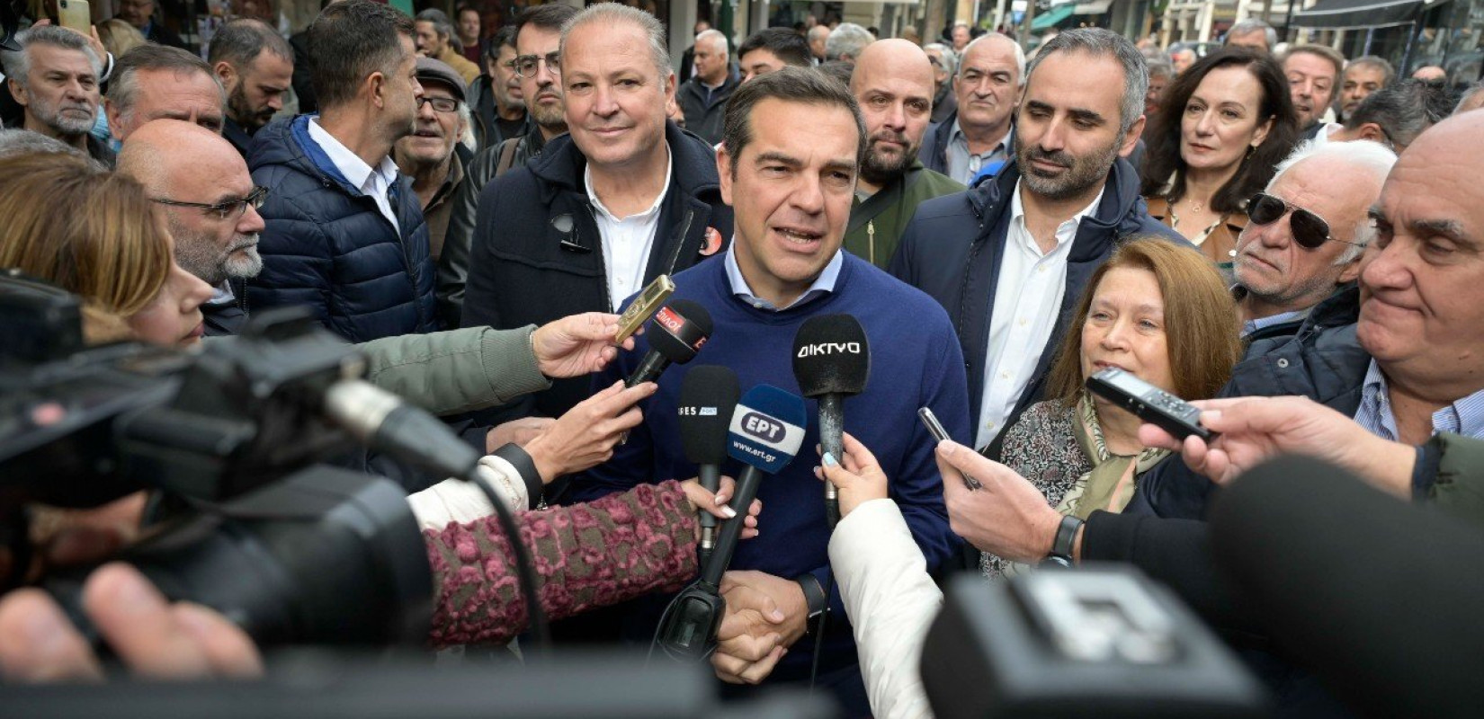 Α. Τσίπρας από Σέρρες: «Δεν με απασχολεί το παραλήρημα του ένοχου Μητσοτάκη αλλά οι απαντήσεις στα προβλήματα της κοινωνίας»