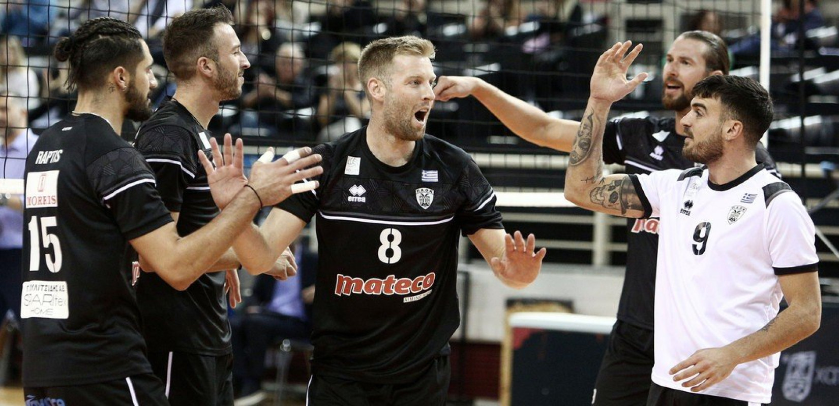 Βόλεϊ: «Πέταξε» για τους «16» του Challenge Cup ο ΠΑΟΚ