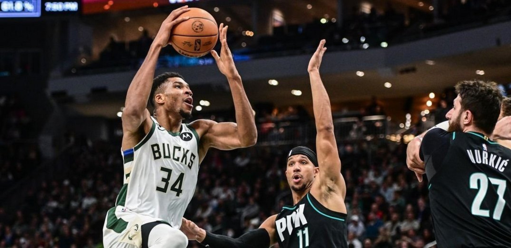 ΝΒΑ: Ακαταμάχητος Αντετοκούνμπο στη νίκη των Μπακς (βίντεο)