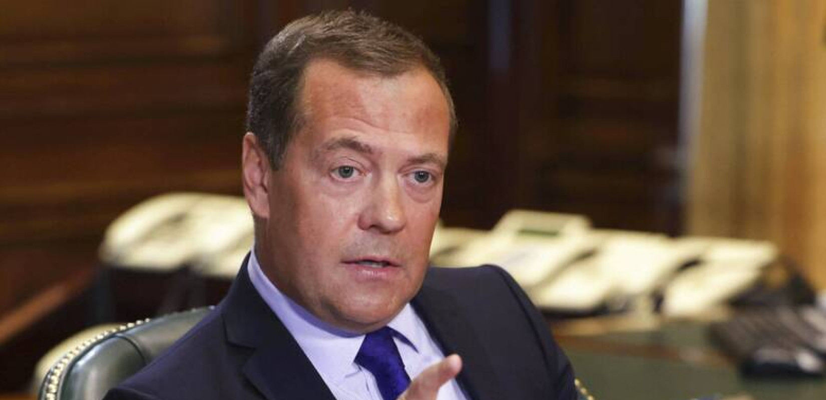 Ο αντιπρόεδρος του Συμβουλίου Ασφαλείας της Ρωσίας, Ντμίτρι Μεντβέντεφ - Φωτογραφία αρχείου