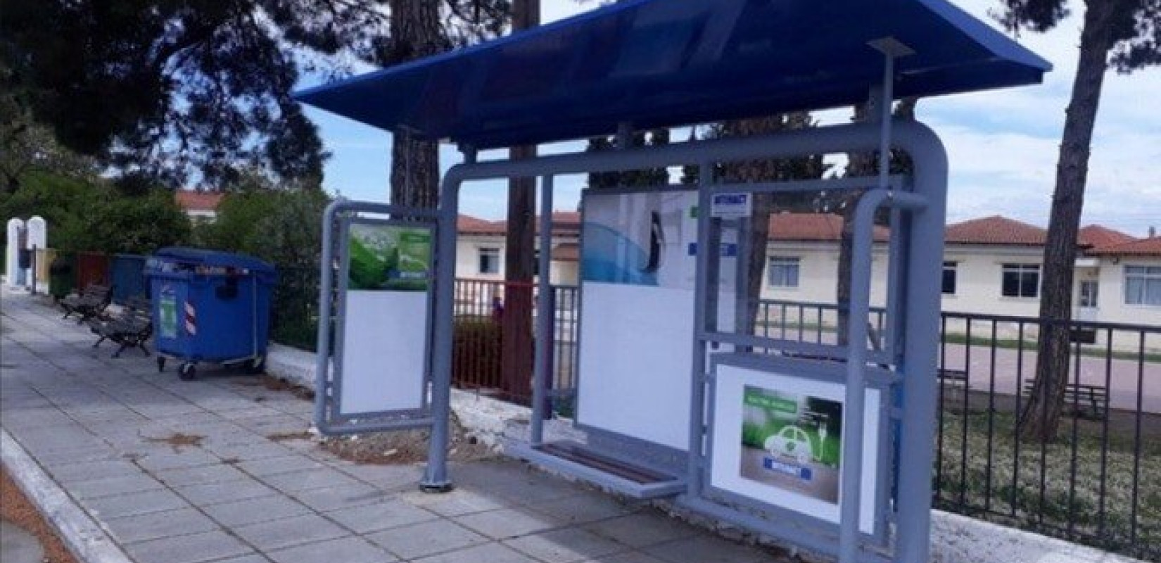 Κατερίνη: Μοντέρνες, καλαίσθητες και με wi-fi 27 στάσεις αστικών λεωφορείων