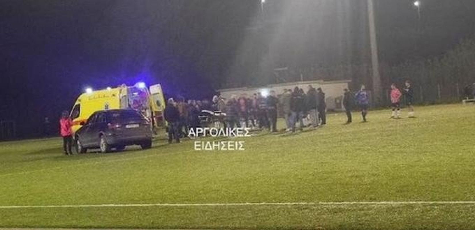 Θρήνος στο Ναύπλιο - Πέθανε στο γήπεδο 46χρονος ποδοσφαιριστής Θρήνος στο Ναύπλιο - Πέθανε στο γήπεδο 46χρονος ποδοσφαιριστής
