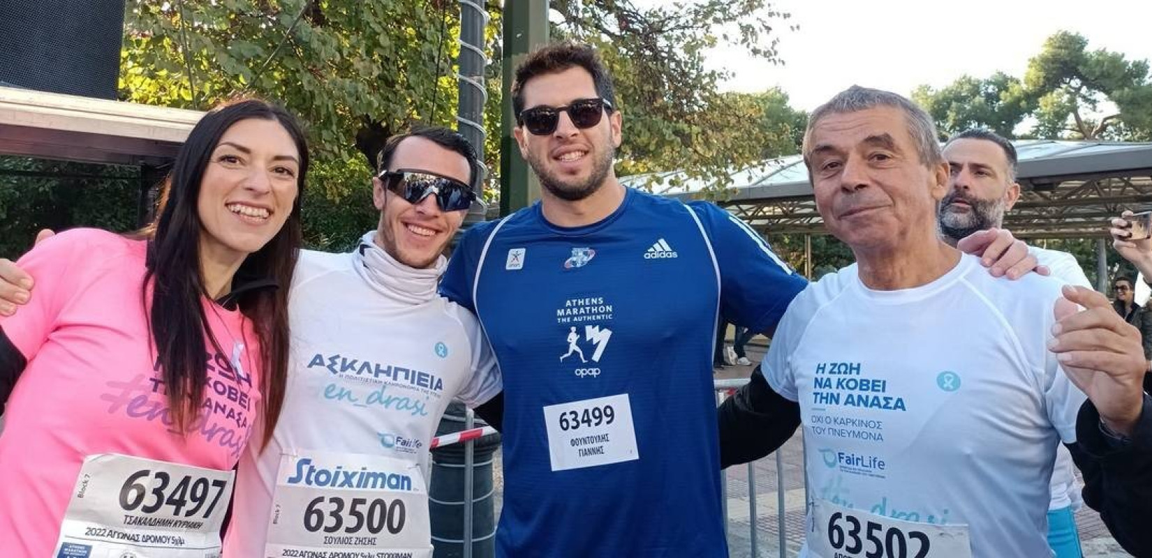 Χρ. Αποστολάκος: Πέρυσι διαγνώστηκε με καρκίνο στον πνεύμονα τελευταίου σταδίου και φέτος τρέχει σε Μαραθώνιους