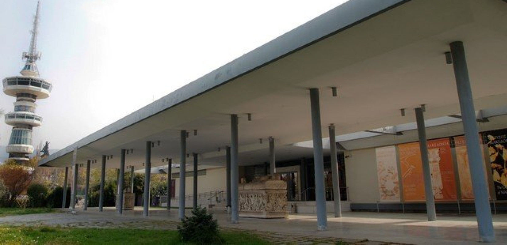 Στο Αρχαιολογικό Μουσείο Θεσσαλονίκης ένα αρχαϊκό ιωνικό κιονόκρανο από τον «επισκοπικό θρόνο της Παναγούδας»