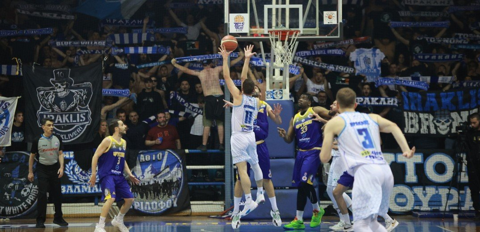 Μπάσκετ: Ο Ηρακλής κέρδισε το ντέρμπι με το Ψυχικό και ελπίζει για πρωτιά - Τρεις ομάδες ισοβαθμούν στην κορυφή (βίντεο)