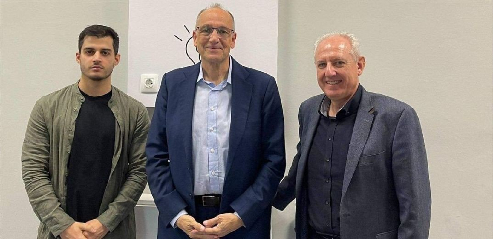 Θεσσαλονίκη: Το Εργαστήριο Ιατρικής Φυσικής & Ψηφιακής Καινοτομίας του ΑΠΘ επισκέφτηκε ο πρόεδρος της ομοσπονδίας μπάσκετ Βαγγέλης Λιόλιος