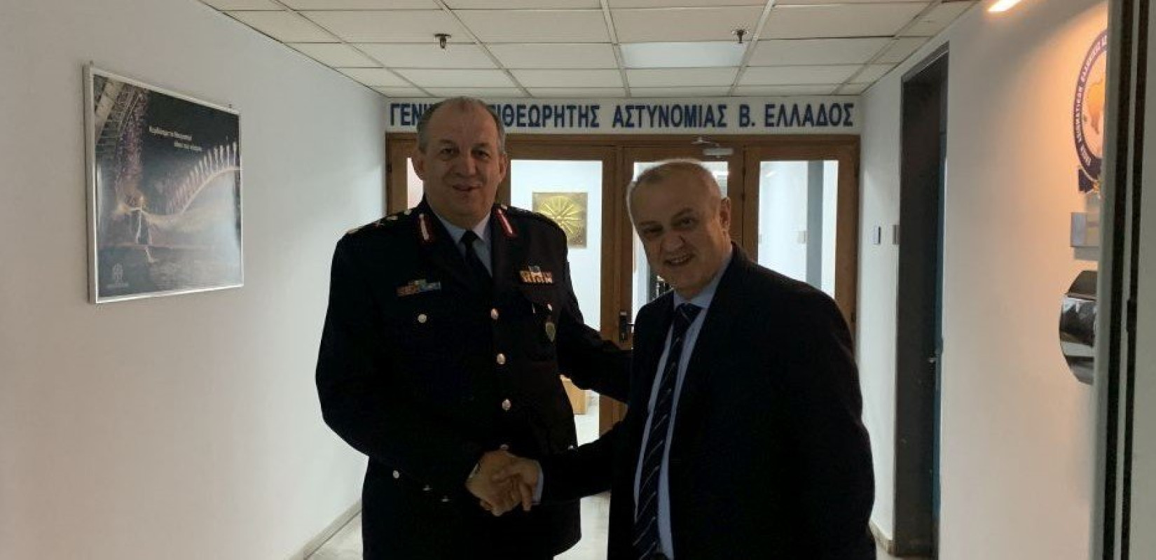 Επισκέψεις Γιάννη Ταχματζίδη στις υπηρεσίες της Ελληνικής Αστυνομίας στη Θεσσαλονίκη