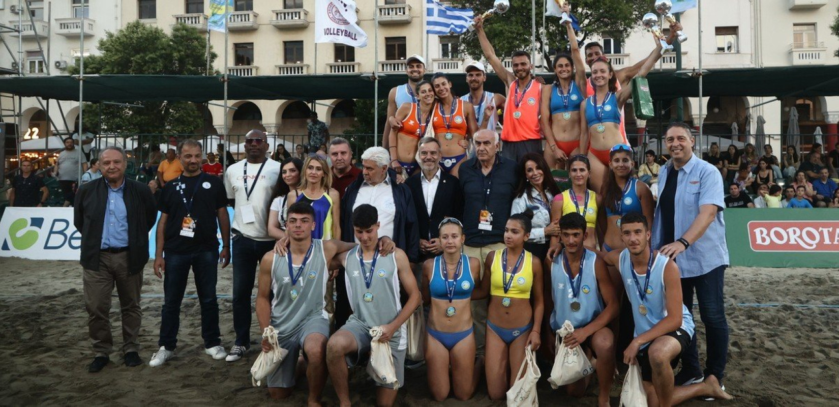 Μπιτς βόλεϊ: Μάτιου/ Τριανταφυλλίδη και Τζιουμάκας/ Κόλα θριάμβευσαν στη Θεσσαλονίκη (βίντεο)