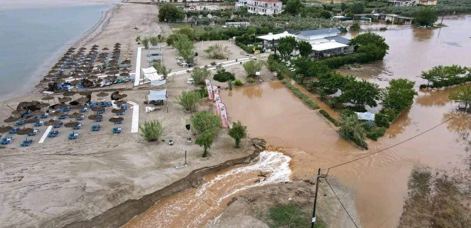 Χαλκιδική: Εξασφαλίστηκε η χρηματοδότηση για το αντιπλημμυρικό έργο στην Ολυμπιάδα