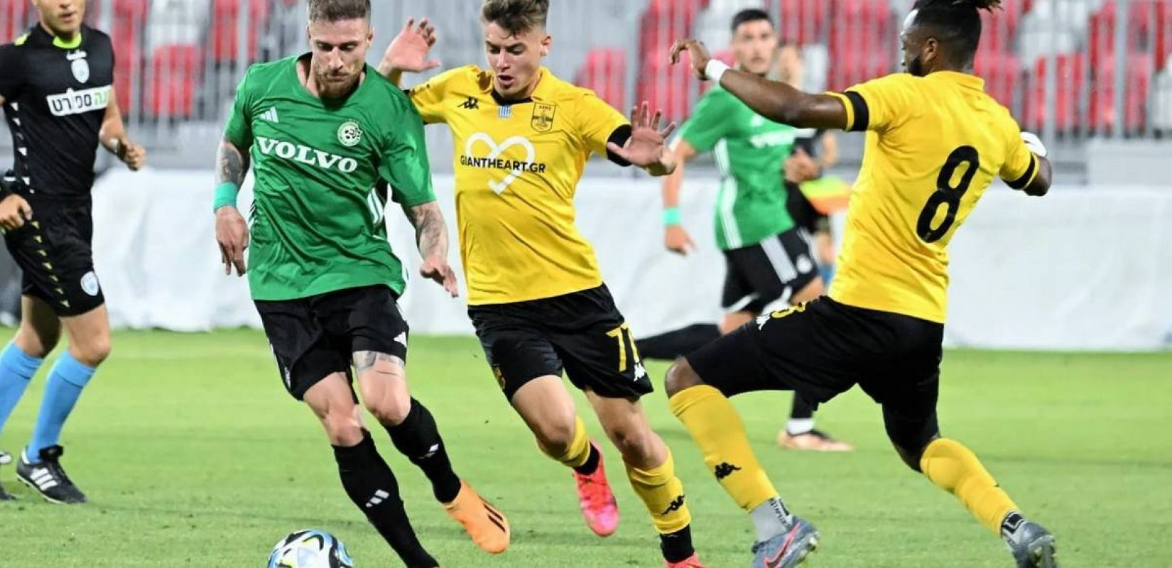 Ήττα του Άρη με 4-1 από τη Μακάμπι Χάιφα στο δεύτερο φιλικό επί ισραηλινού εδάφους (φωτ.)