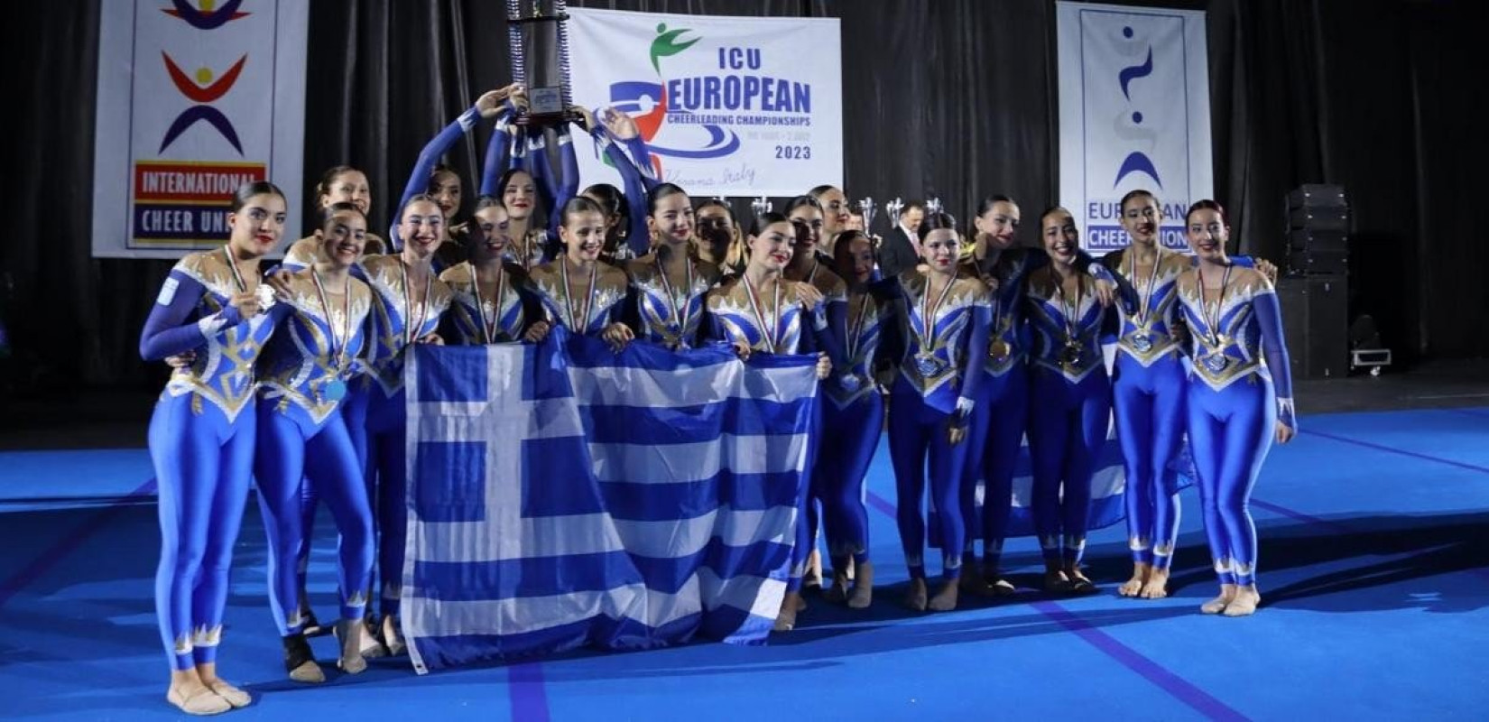Cheerleading: Ρεκόρ μεταλλίων για την Ελλάδα στο ευρωπαϊκό πρωτάθλημα (βίντεο)