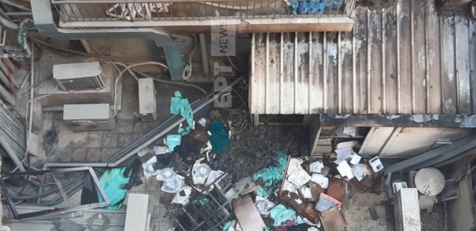 Θεσσαλονίκη: Καταγγελίες για έλλειψη μέτρων ασφαλείας και πυρόσβεσης στην κλινική όπου ξέσπασε η φωτιά (φωτ.)