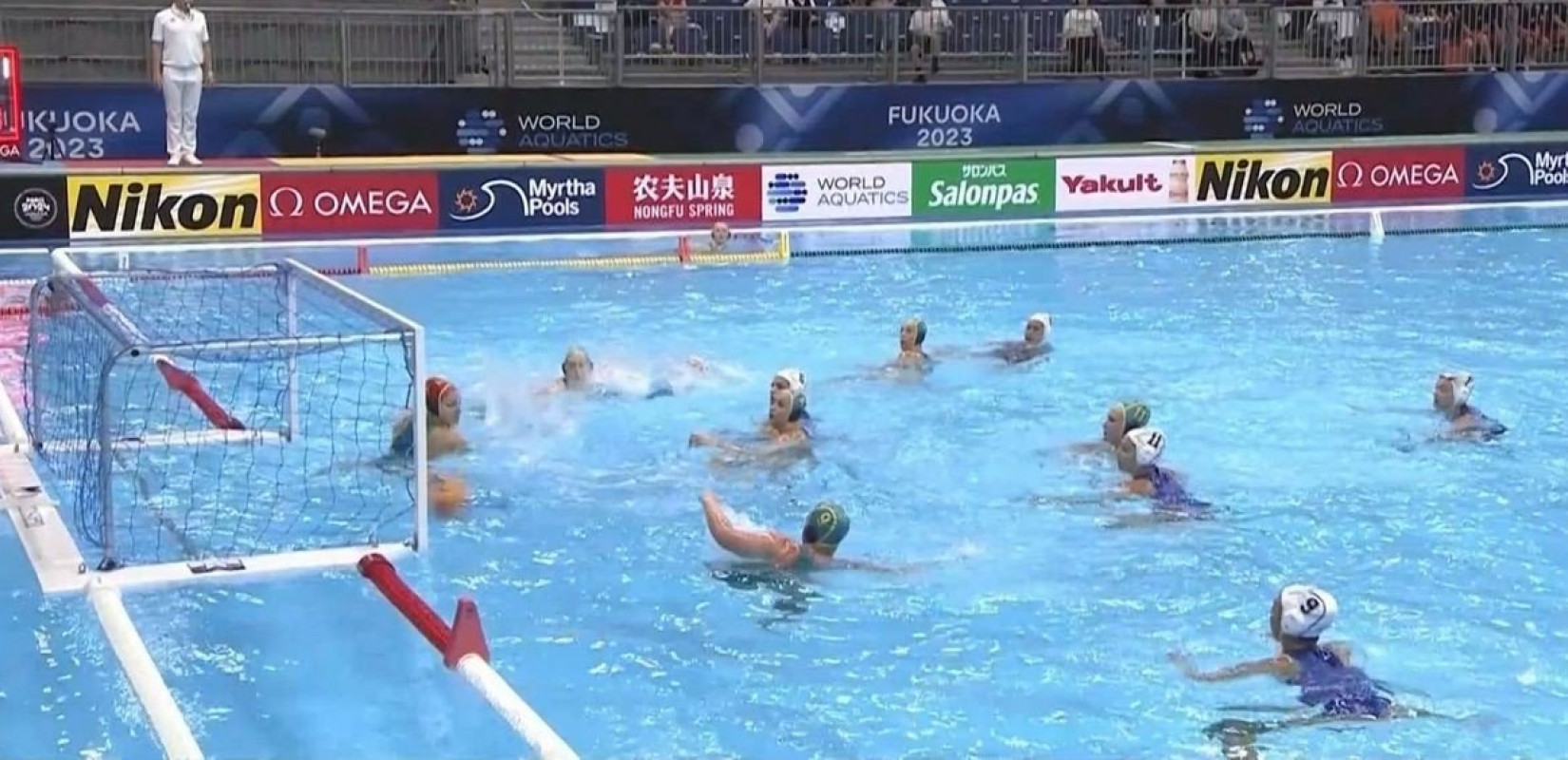 Πόλο: Χαμένη ευκαιρία, πικρή ήττα και αποκλεισμός από την τετράδα του παγκοσμίου πρωταθλήματος για την Εθνική γυναικών (βίντεο)