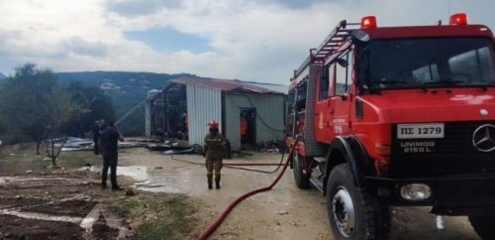 Έκρηξη σε πτηνοτροφείο: Στο νοσοκομείο Παπανικολάου διακομίσθηκε ο 40χρονος