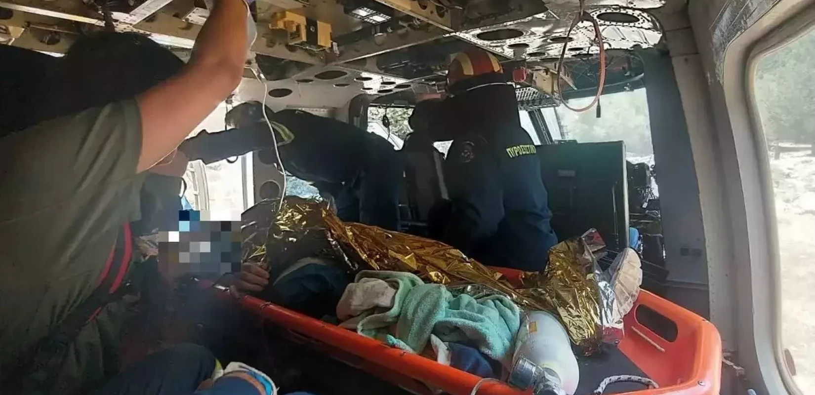 Φαράγγι Σαμαριάς: Διασωληνωμένος ο 45χρονος Ισπανός τουρίστας που τραυματίστηκε από κατολίσθηση βράχου