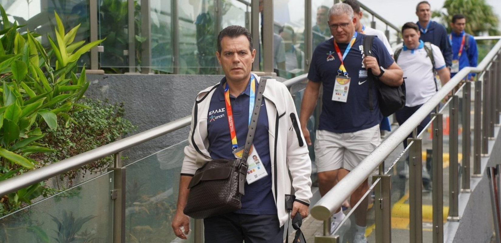 Μουντομπάσκετ: Η αναχώρηση της Εθνικής για την πρώτη μάχη με Ιορδανία στο «Mall of Asia Arena» (φωτ.)