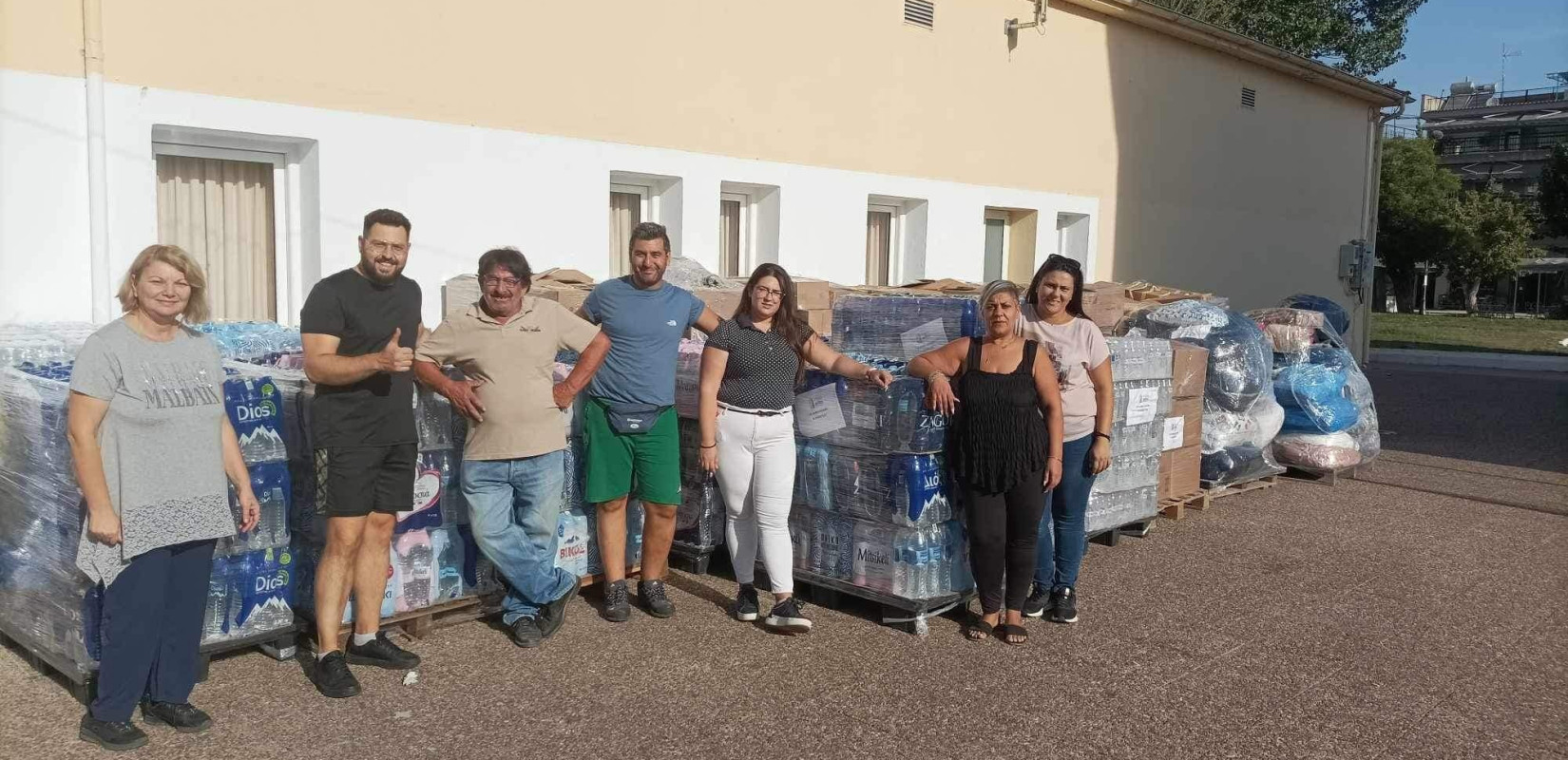 Ο Δήμος Δέλτα στέλνει 25 τόνους τρόφιμα στους πλημμυροπαθείς