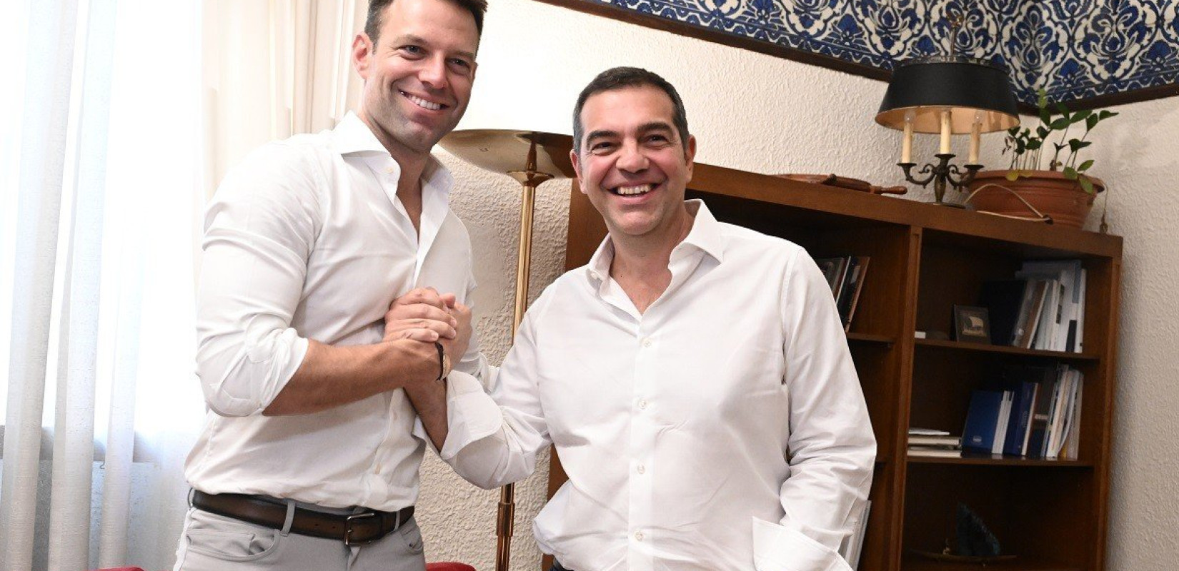 Παρών ο Αλέξης Τσίπρας στην παρουσίαση του ευρωψηφοδελτίου του ΣΥΡΙΖΑ