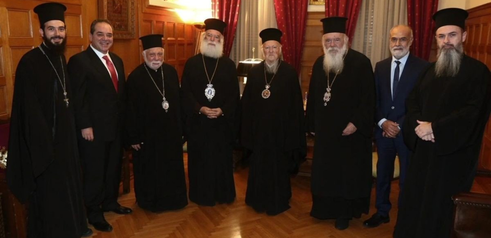 Υποδοχή Προκαθημένων και Εκπροσώπων Ορθοδόξων Εκκλησιών στην Αρχιεπισκοπή Αθηνών (φωτ.)